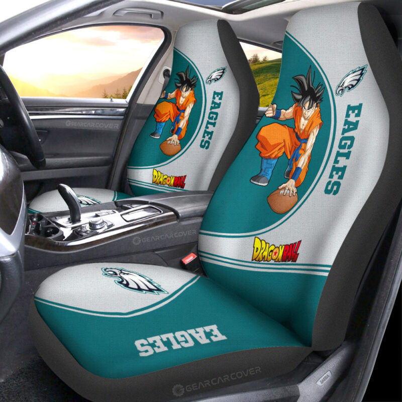 Philadelphia Eagles Car Seat Covers Goku Car Accessories For Fans Philadelphia Eagles Car Seat Covers Goku Car Accessories For Fans