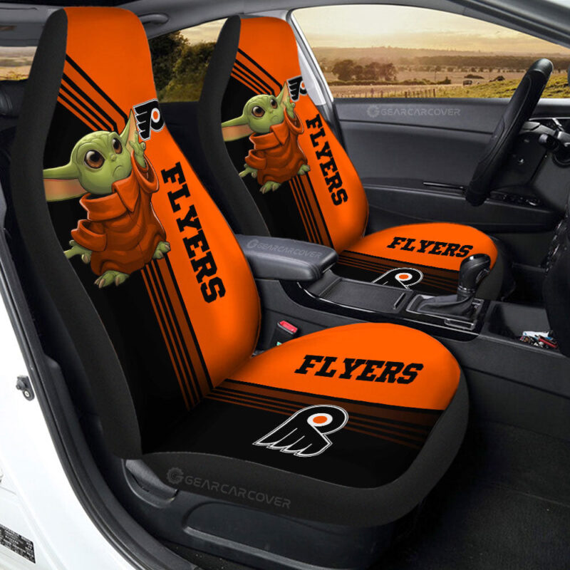 Philadelphia Flyers Car Seat Covers Baby Yoda Car Accessories