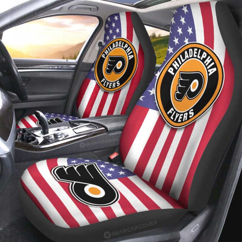 Philadelphia Flyers Car Seat Covers Custom Car Decor Accessories