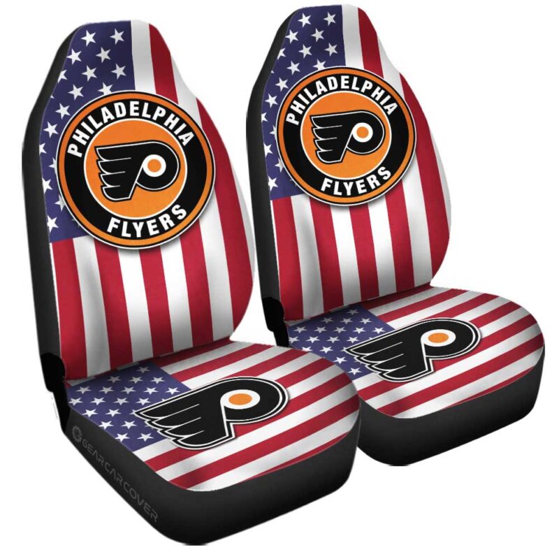 Philadelphia Flyers Car Seat Covers Custom Car Decor Accessories