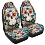 Philadelphia Flyers Car Seat Covers Custom Sugar Skull Car Accessories