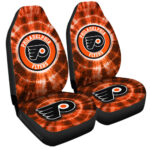 Philadelphia Flyers Car Seat Covers Custom Tie Dye Car Accessories