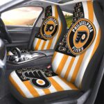 Philadelphia Flyers Car Seat Covers Custom US Flag Style