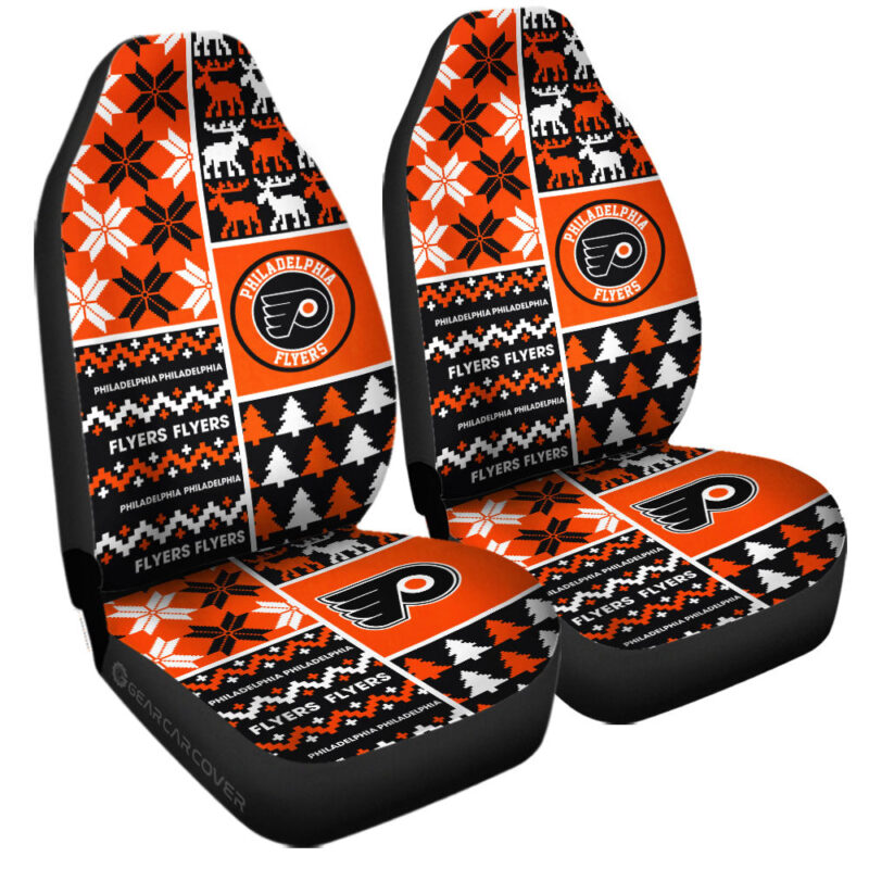 Philadelphia Flyers Car Seat Covers Custom Ugly Style Car Accessories