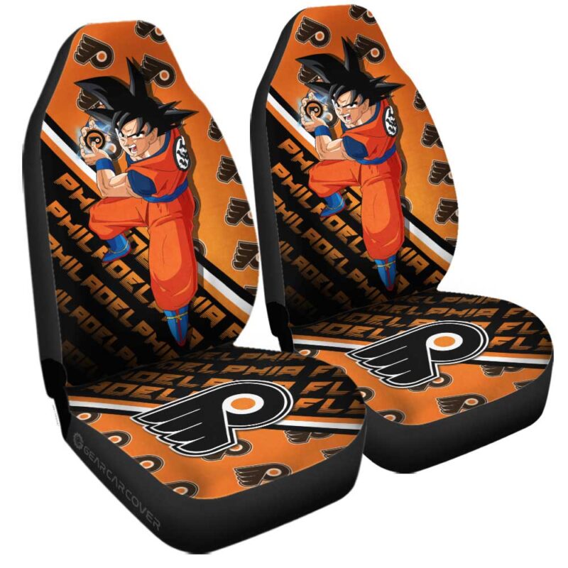 Philadelphia Flyers Car Seat Covers Goku Car Decorations For Fans