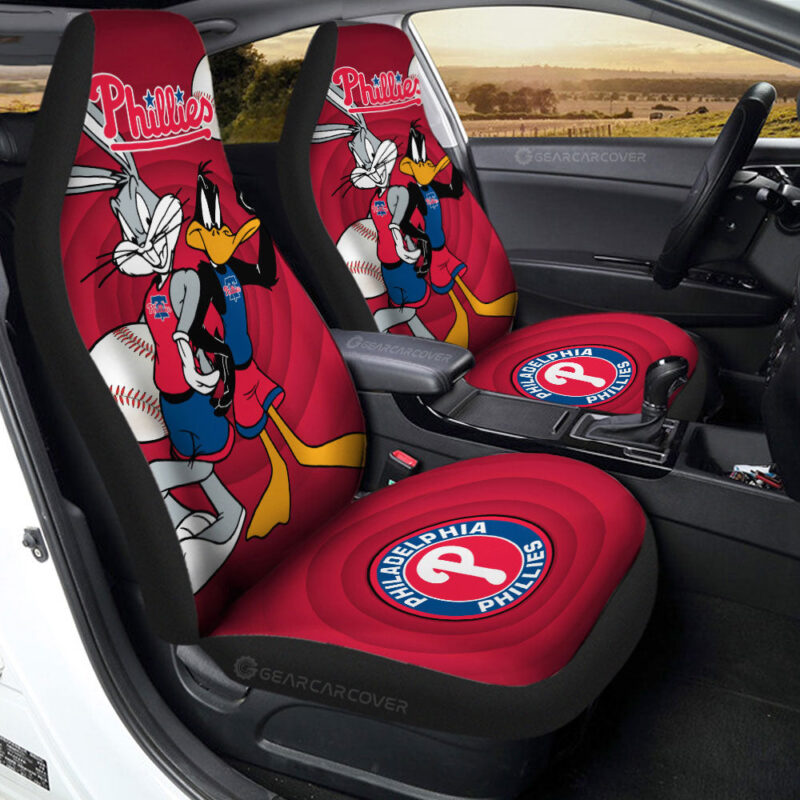 Philadelphia Phillies Car Seat Covers Custom Car Accessories