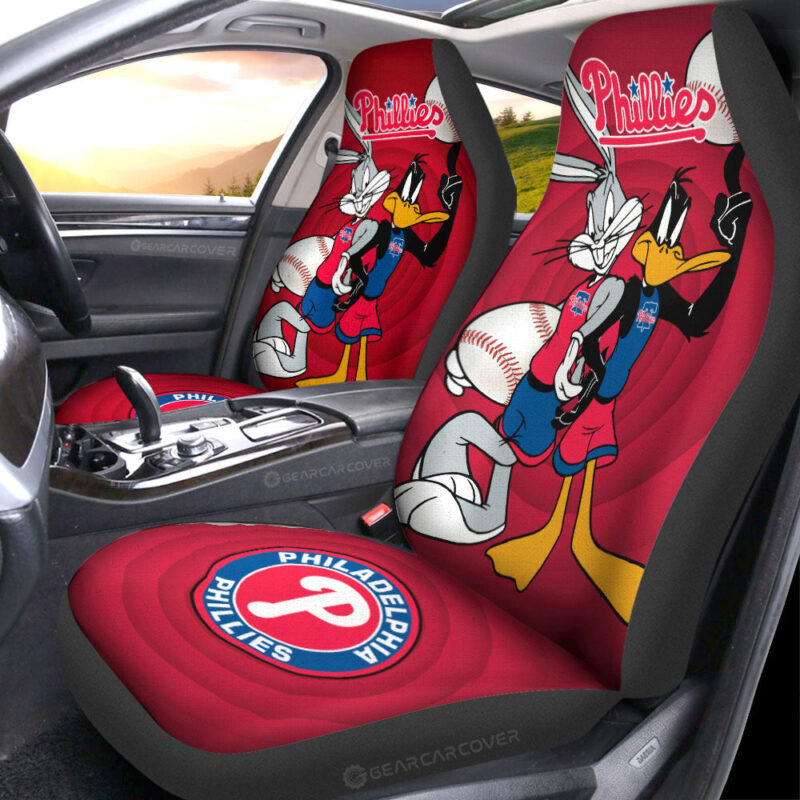 Philadelphia Phillies Car Seat Covers Custom Car Accessories