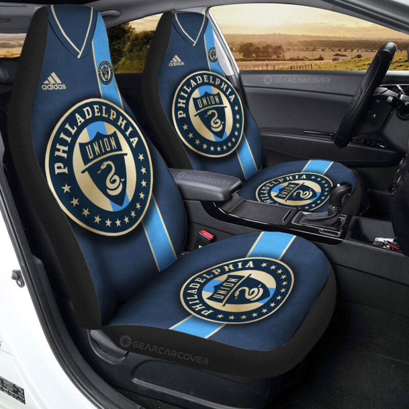 Philadelphia Union Car Seat Covers Custom Car Accessories For Fans