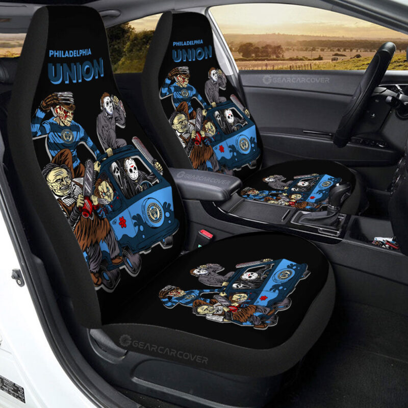 Philadelphia Union Car Seat Covers Custom Car Accessories