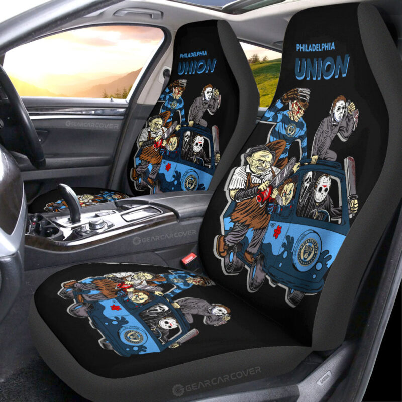 Philadelphia Union Car Seat Covers Custom Car Accessories