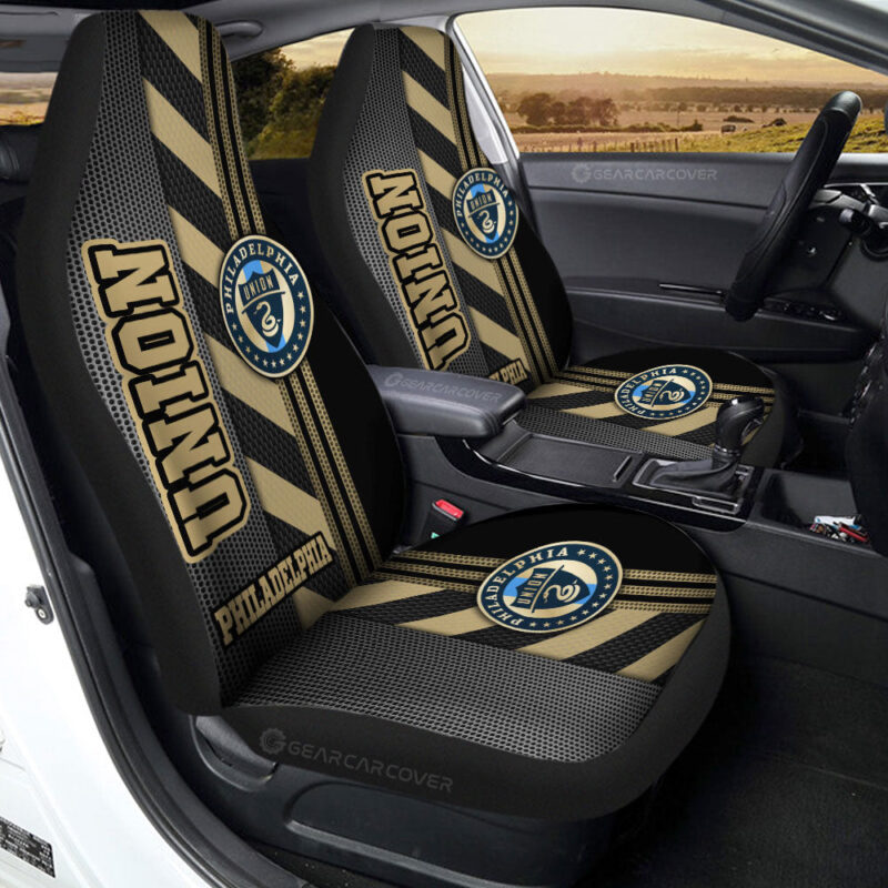 Philadelphia Union Car Seat Covers Custom Car Accessories