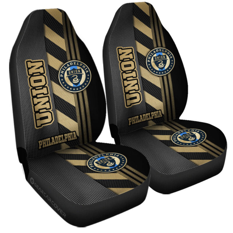 Philadelphia Union Car Seat Covers Custom Car Accessories