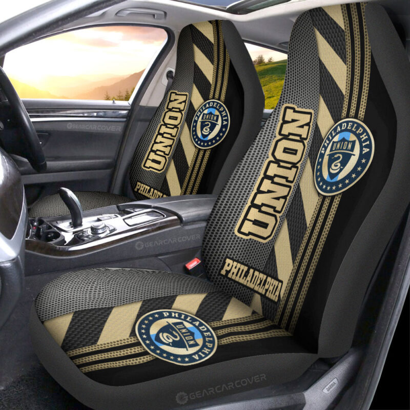 Philadelphia Union Car Seat Covers Custom Car Accessories