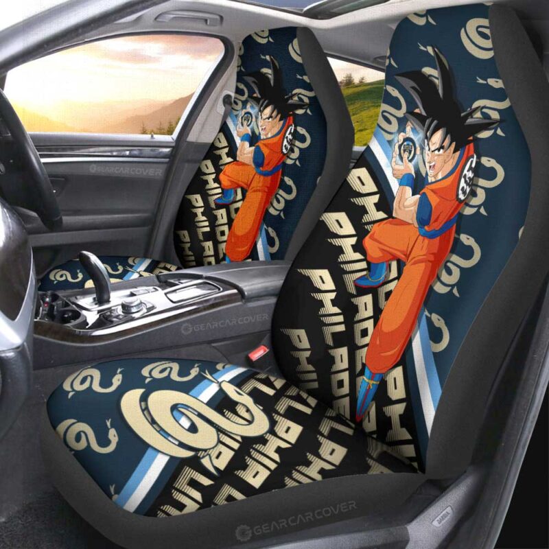 Philadelphia Union Car Seat Covers Goku Car Accessories For Fans