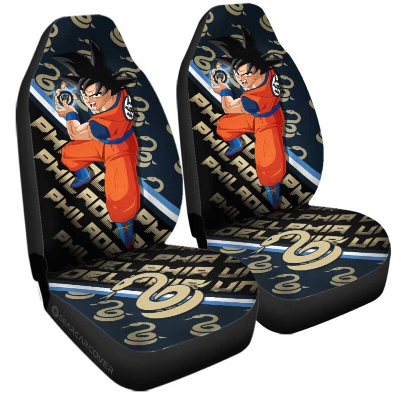Philadelphia Union Car Seat Covers Goku Car Accessories For Fans
