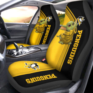 Pittsburgh Penguins Car Seat Covers Baby Yoda Car Accessories