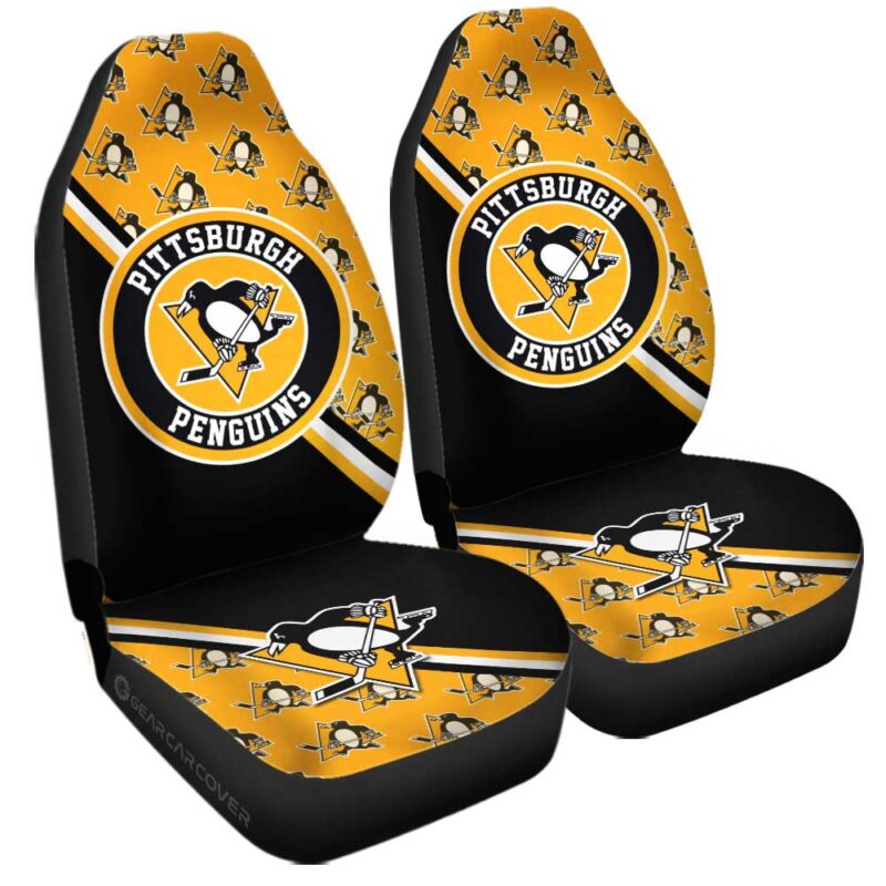 Pittsburgh Penguins Car Seat Covers Custom Car Accessories For Fans