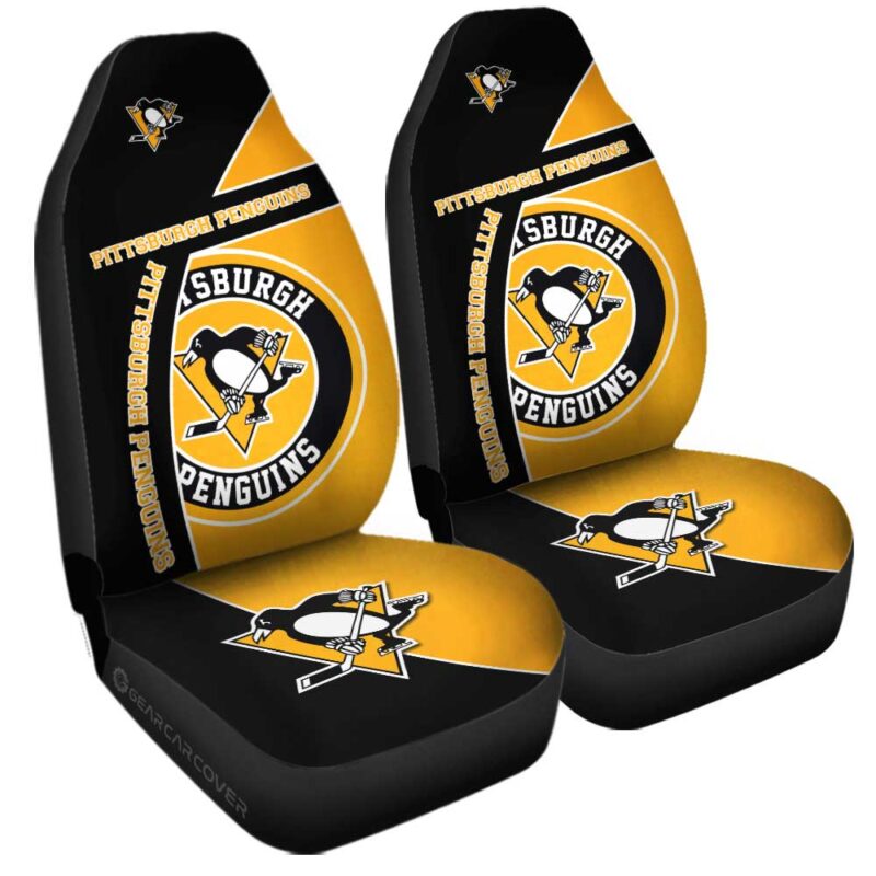 Pittsburgh Penguins Car Seat Covers Custom Car Accessories For Fans
