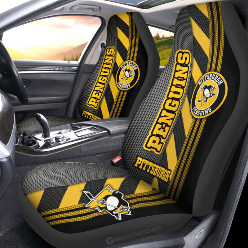 Pittsburgh Penguins Car Seat Covers Custom Car Accessories