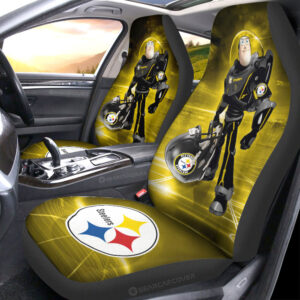 Pittsburgh Steelers Car Seat Covers Buzz Lightyear Car Accessories For Fan