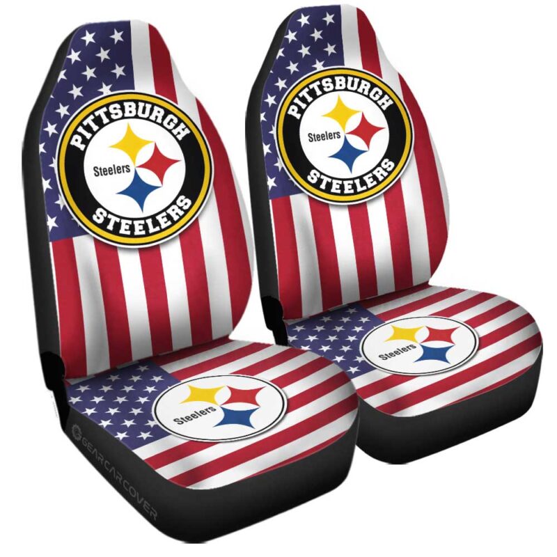 Pittsburgh Steelers Car Seat Covers Custom Car Decor Accessories
