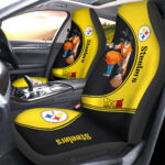 Pittsburgh Steelers Car Seat Covers Goku Car Accessories For Fans
