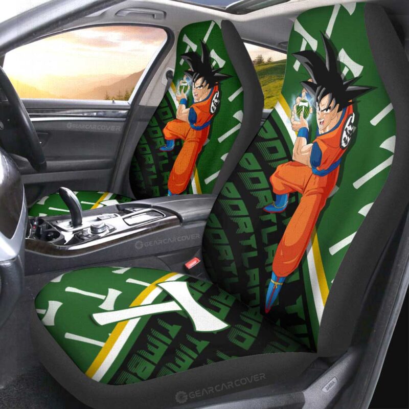 Portland Timbers Car Seat Covers Goku Car Accessories For Fans