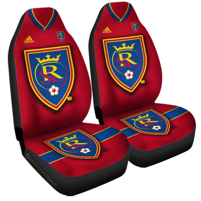Real Salt Lake Car Seat Covers Custom Car Accessories For Fans