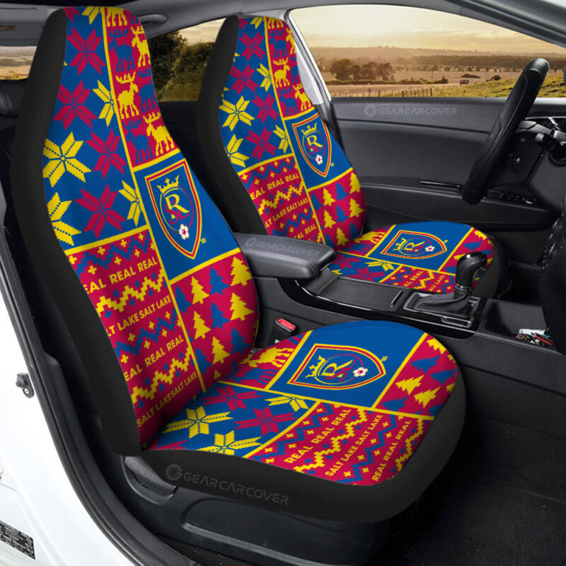 Real Salt Lake Car Seat Covers Custom Ugly Style Car Accessories