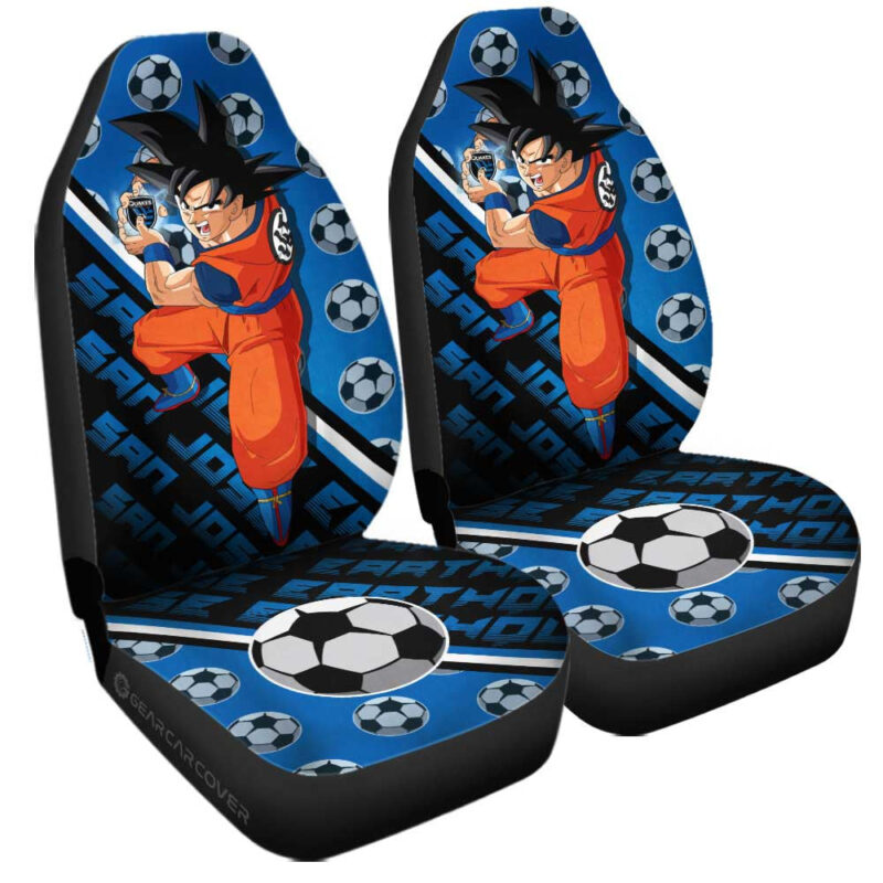 San Jose Earthquakes Car Seat Covers Goku Car Accessories For Fans