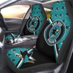 San Jose Sharks Car Seat Covers Custom Car Accessories For Fans