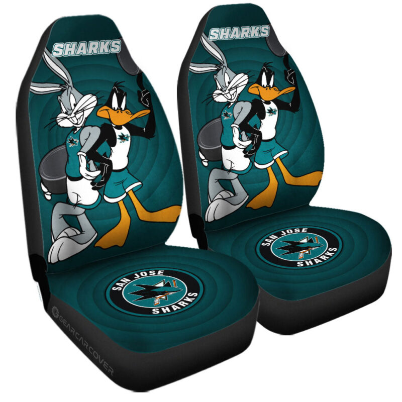San Jose Sharks Car Seat Covers Custom Car Accessories