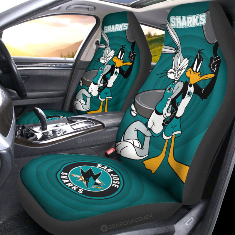 San Jose Sharks Car Seat Covers Custom Car Accessories