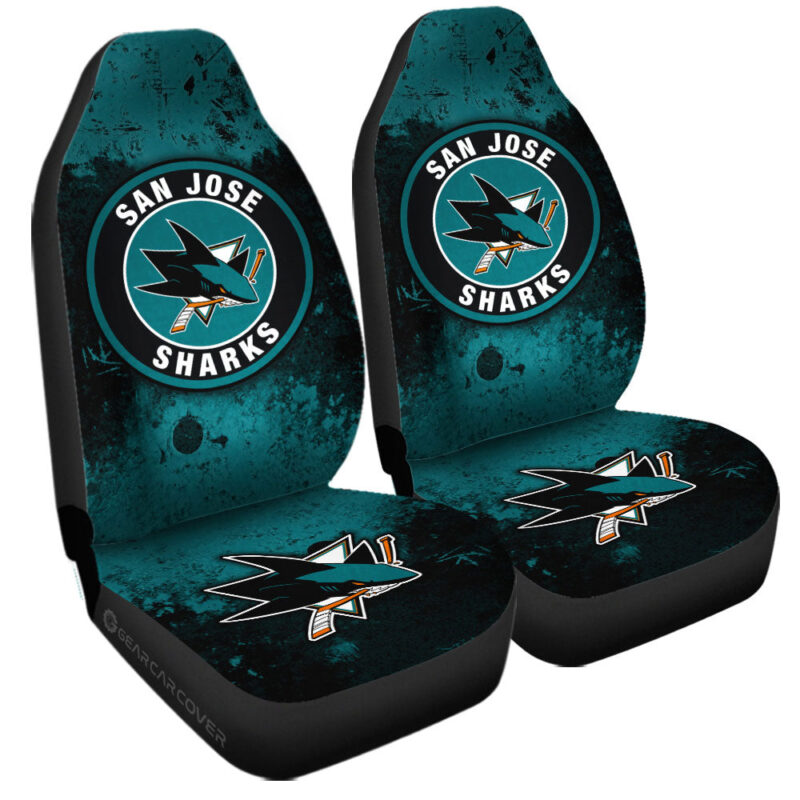 San Jose Sharks Car Seat Covers Custom Car Accessories