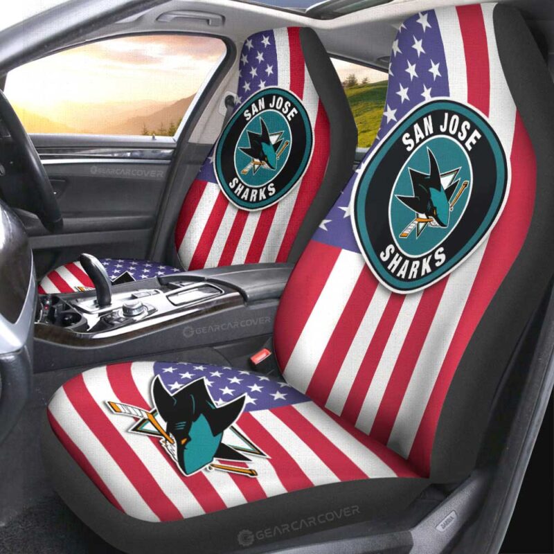 San Jose Sharks Car Seat Covers Custom Car Accessories