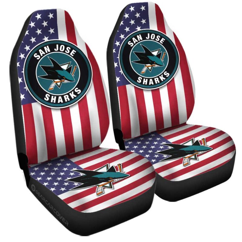 San Jose Sharks Car Seat Covers Custom Car Accessories