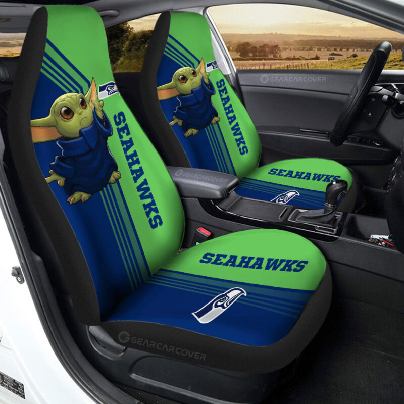 Seattle Seahawks Car Seat Covers Baby Yoda Car Accessories