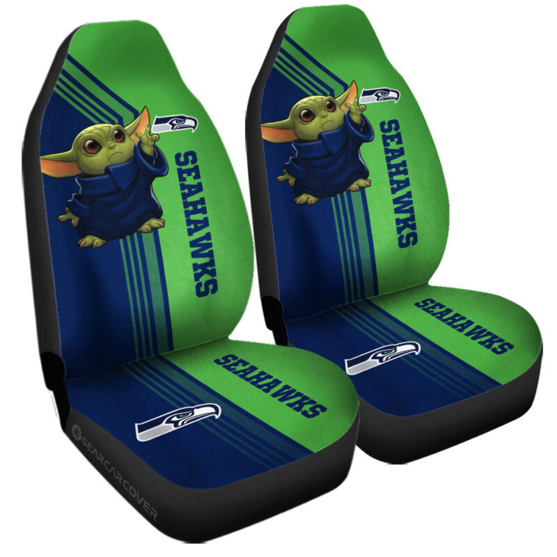 Seattle Seahawks Car Seat Covers Baby Yoda Car Accessories