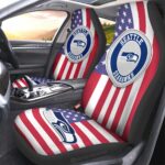 Seattle Seahawks Car Seat Covers Custom Car Decor Accessories