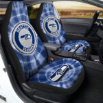 Seattle Seahawks Car Seat Covers Custom Tie Dye Car Accessories