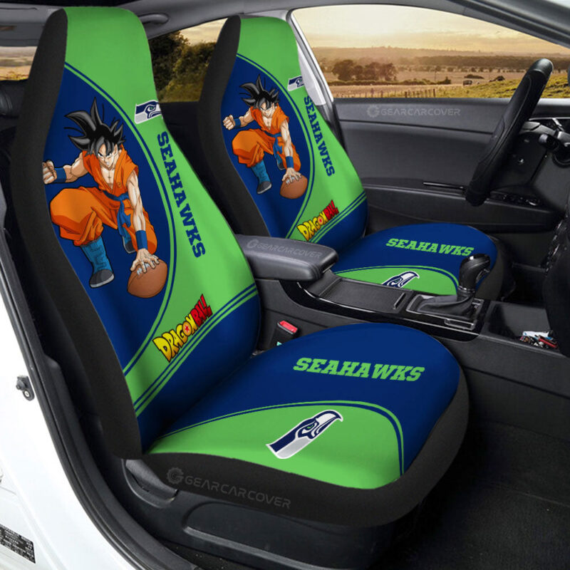 Seattle Seahawks Car Seat Covers Goku Car Accessories For Fans