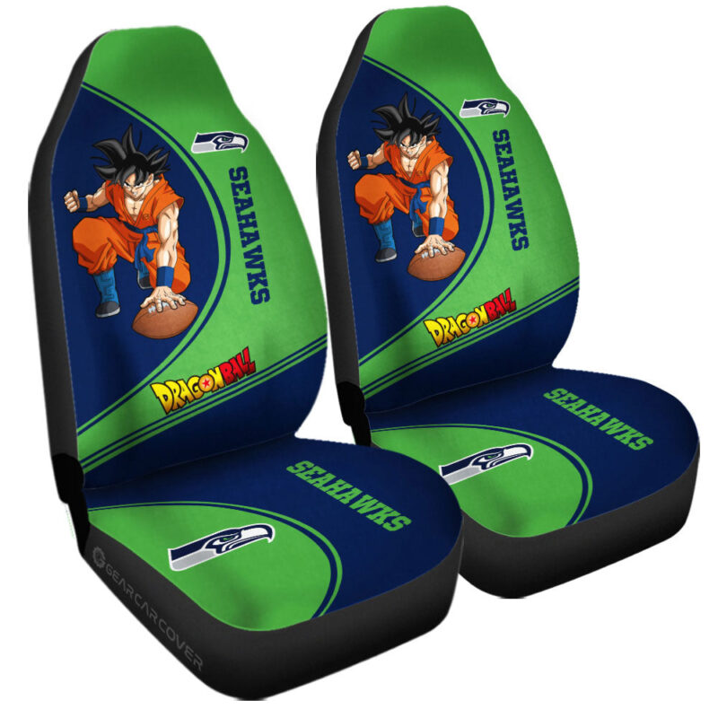 Seattle Seahawks Car Seat Covers Goku Car Accessories For Fans