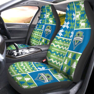 Seattle Sounders FC Car Seat Covers Custom Ugly Style Car Accessories