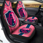 St Louis City SC Car Seat Covers Custom Car Accessories For Fans