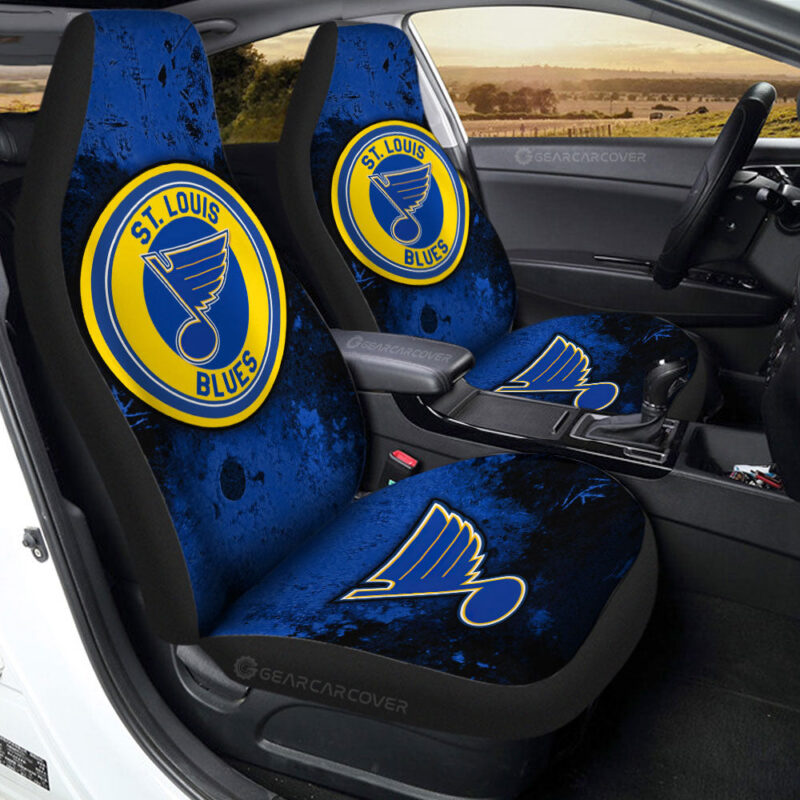 St. Louis Blues Car Seat Covers Custom Car Accessories
