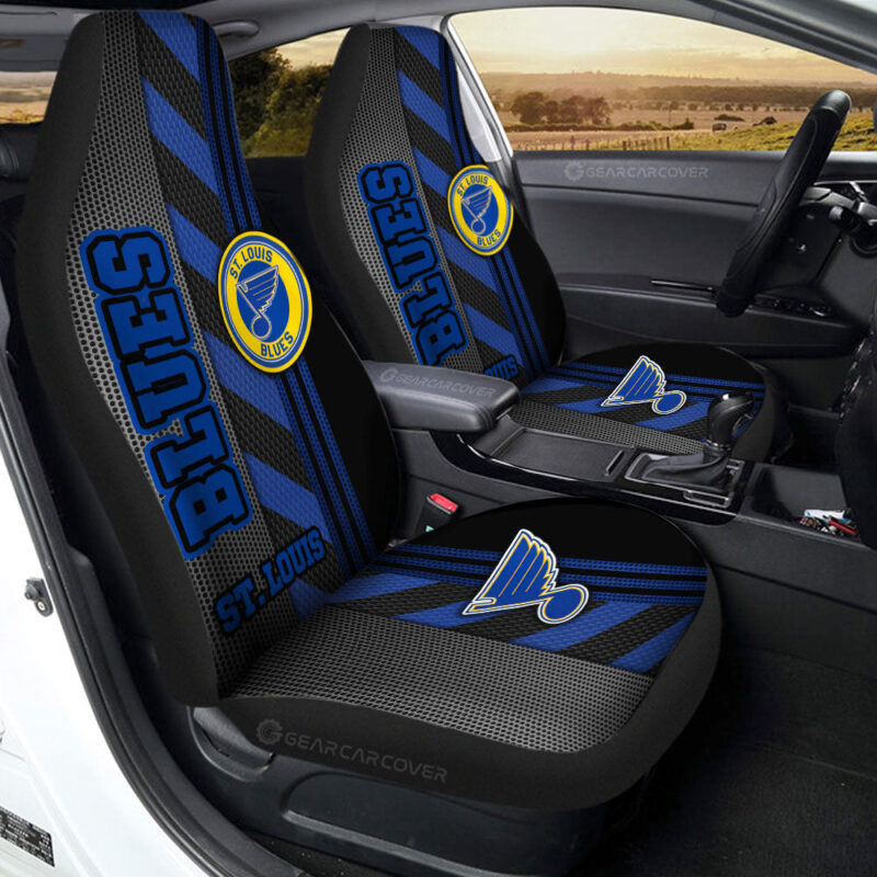 St. Louis Blues Car Seat Covers Custom Car Accessories