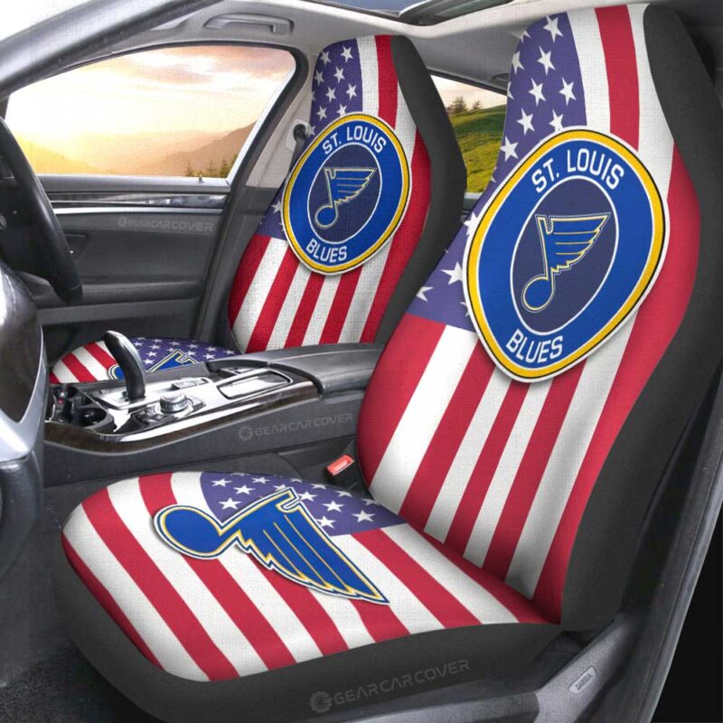 St. Louis Blues Car Seat Covers Custom Car Accessories