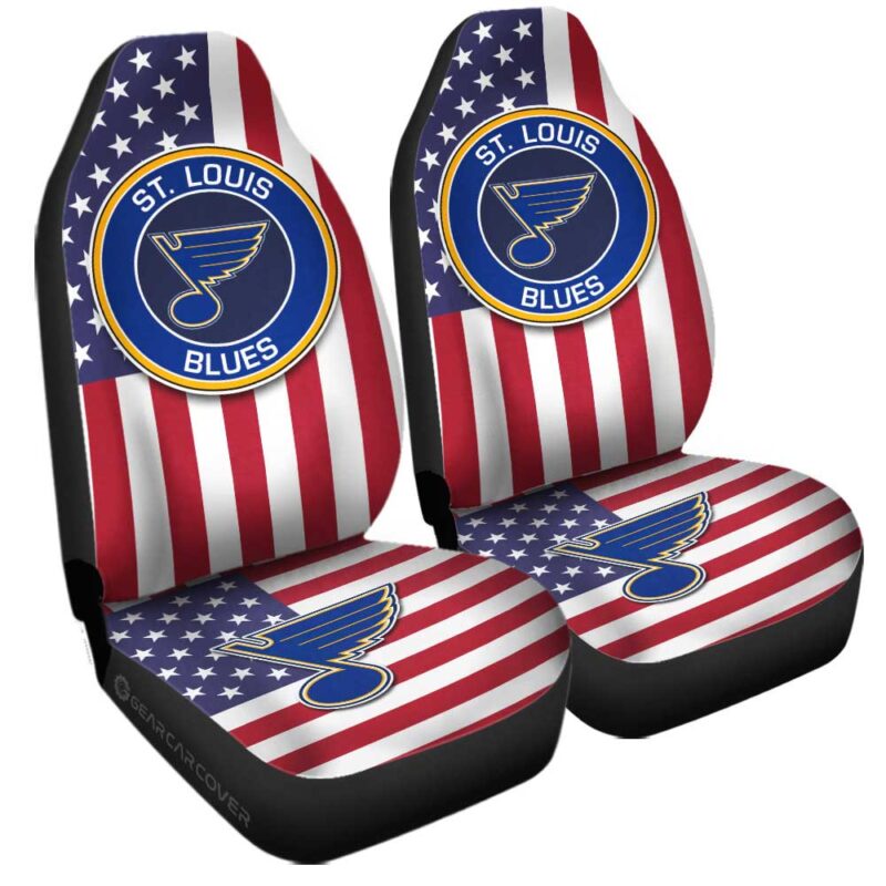 St. Louis Blues Car Seat Covers Custom Car Accessories