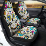 St. Louis Blues Car Seat Covers Custom Sugar Skull Car Accessories
