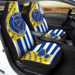 St. Louis Blues Car Seat Covers Custom US Flag Style
